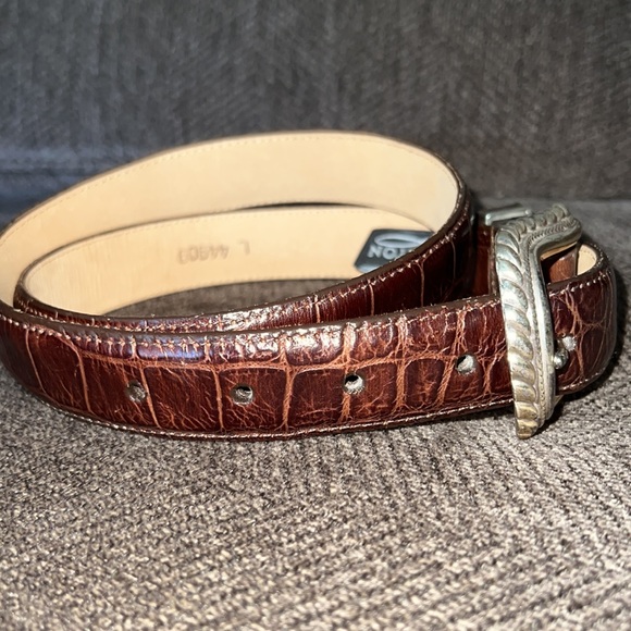 🖤VINTAGE LEATHER BELT - Picture 3 of 4